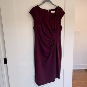 Calvin Klein Ruched Sheath Dress